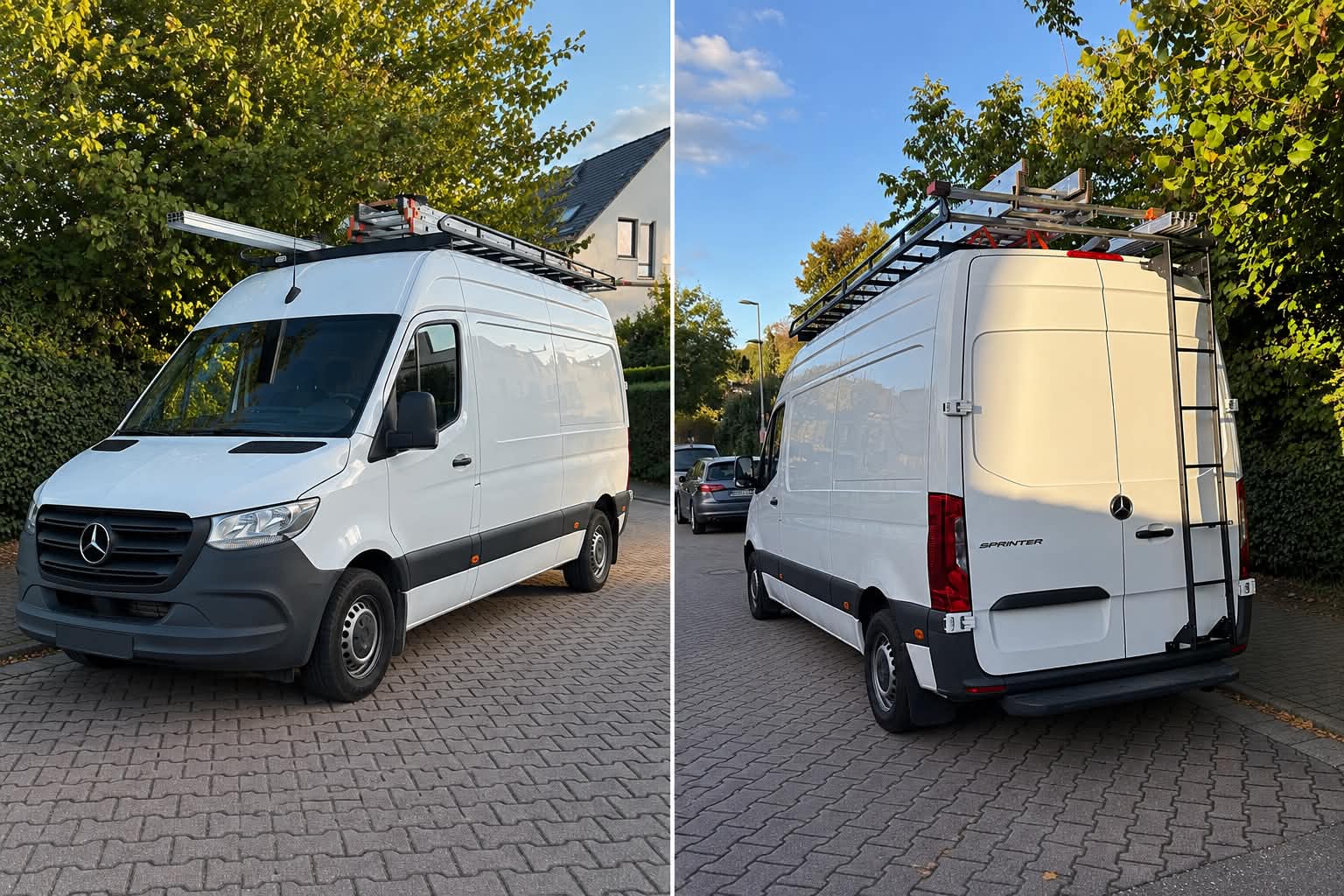 Mercedes Sprinter mit Montageausstattung