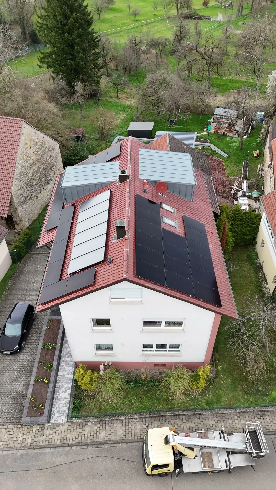 Einfamilienhaus mit Satteldach