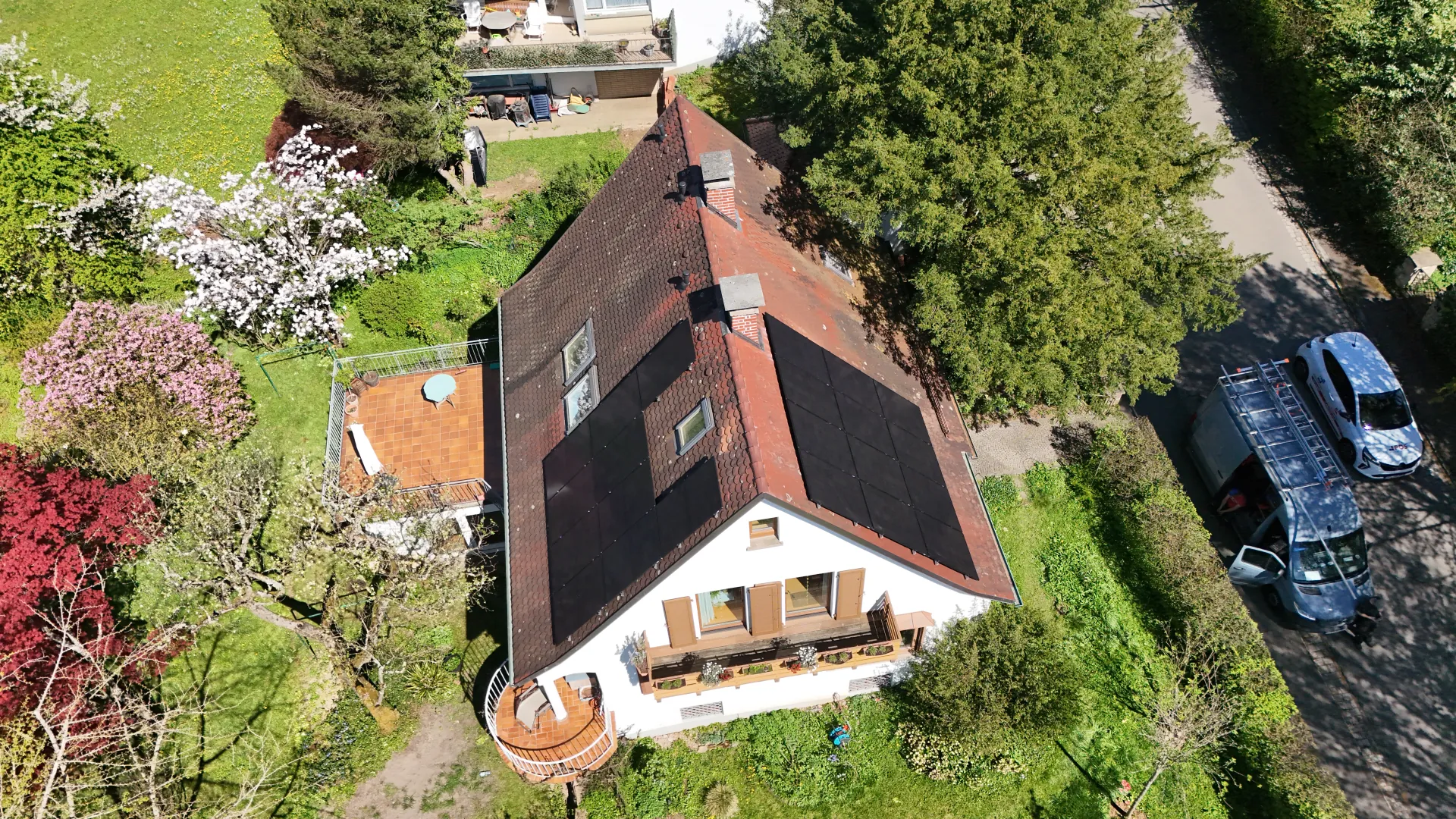 Photovoltaikanlage für ein Wohngebäude – Augsburg, DE