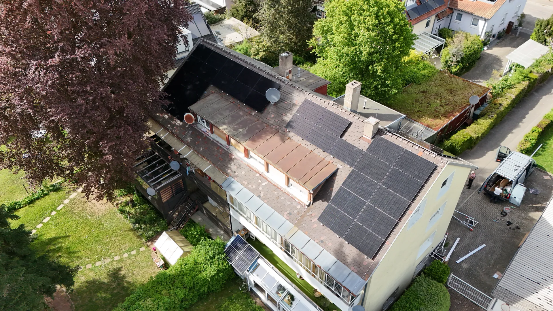 Solardach eines Einfamilienhauses – Rosenheim, DE