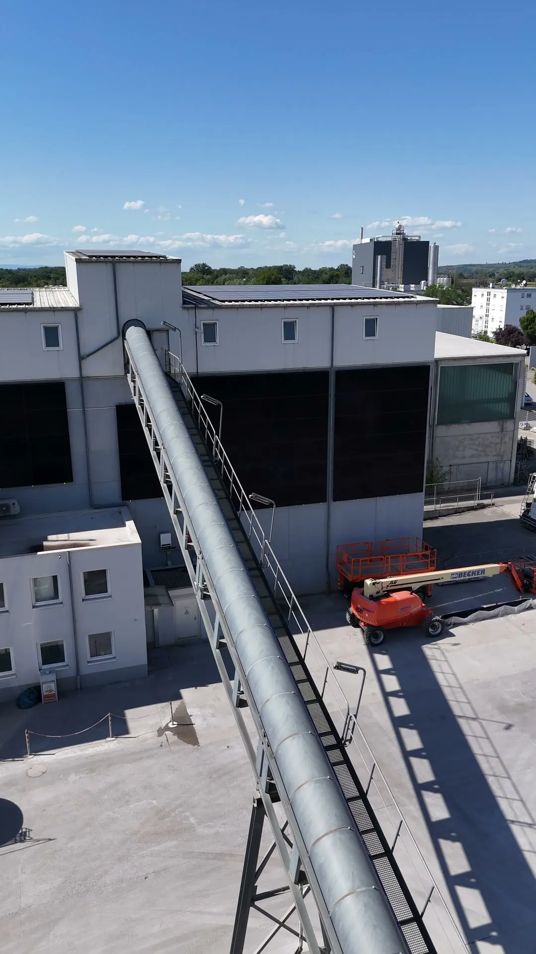 Industrielle Photovoltaikanlage