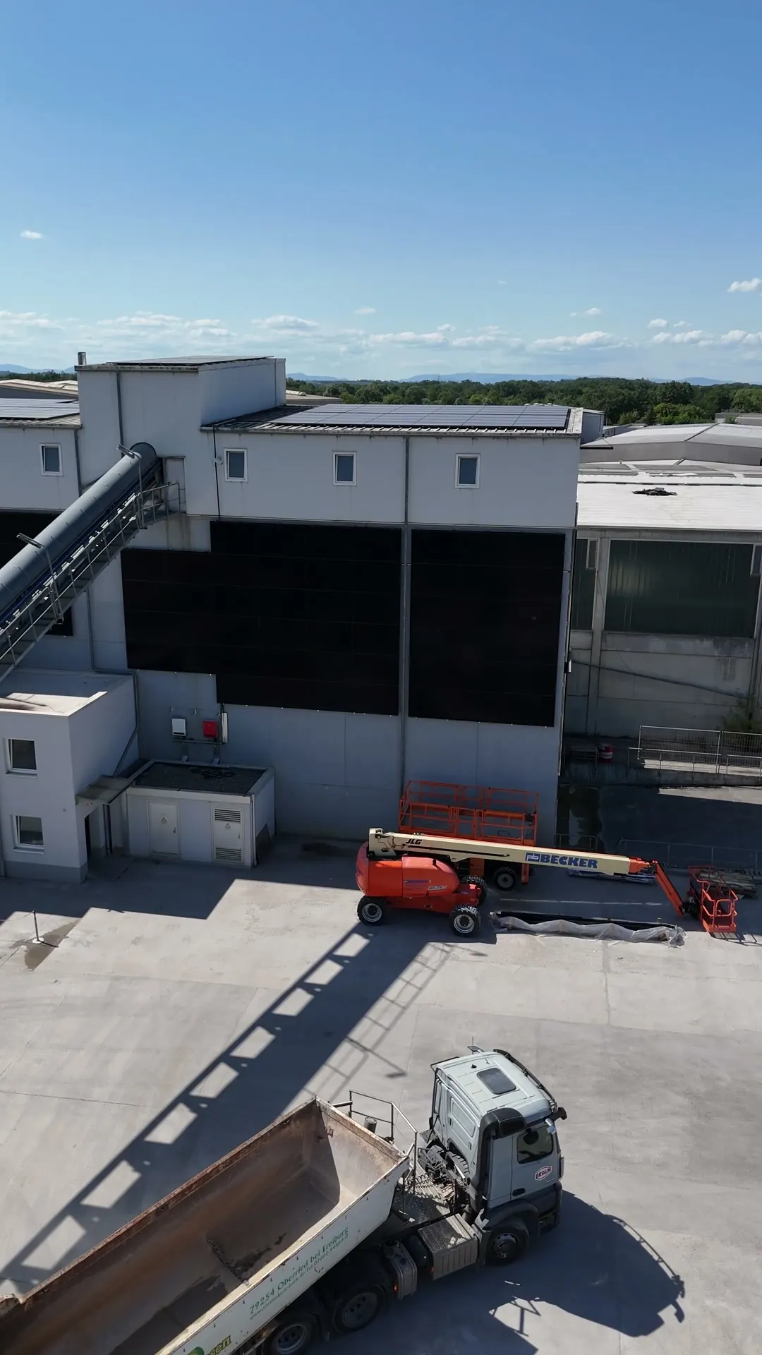 Industrielle Photovoltaikanlage